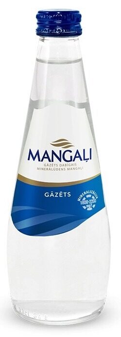 Minerālūdens MANGAĻI gāzēts, 0.33 l(DEP)